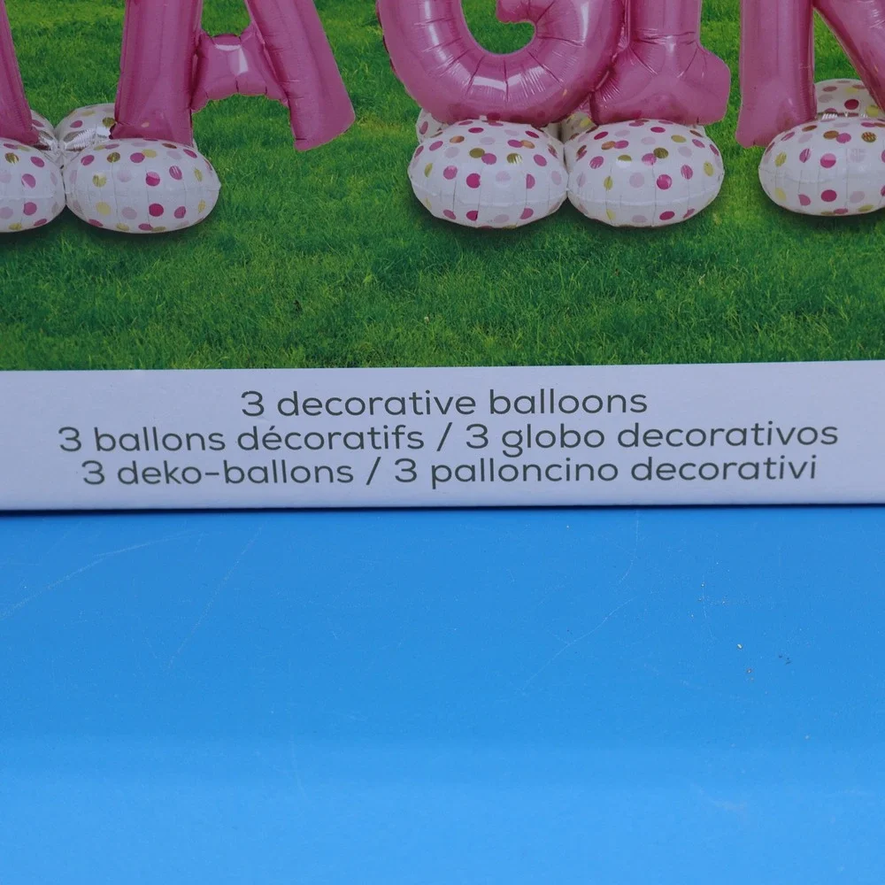 It's A Girl Balloon Kit For Baby Shower Party Decor